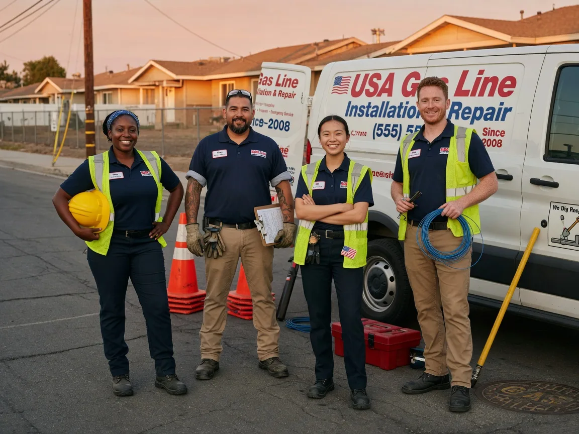 Gas Line Installation company in Lester, IA